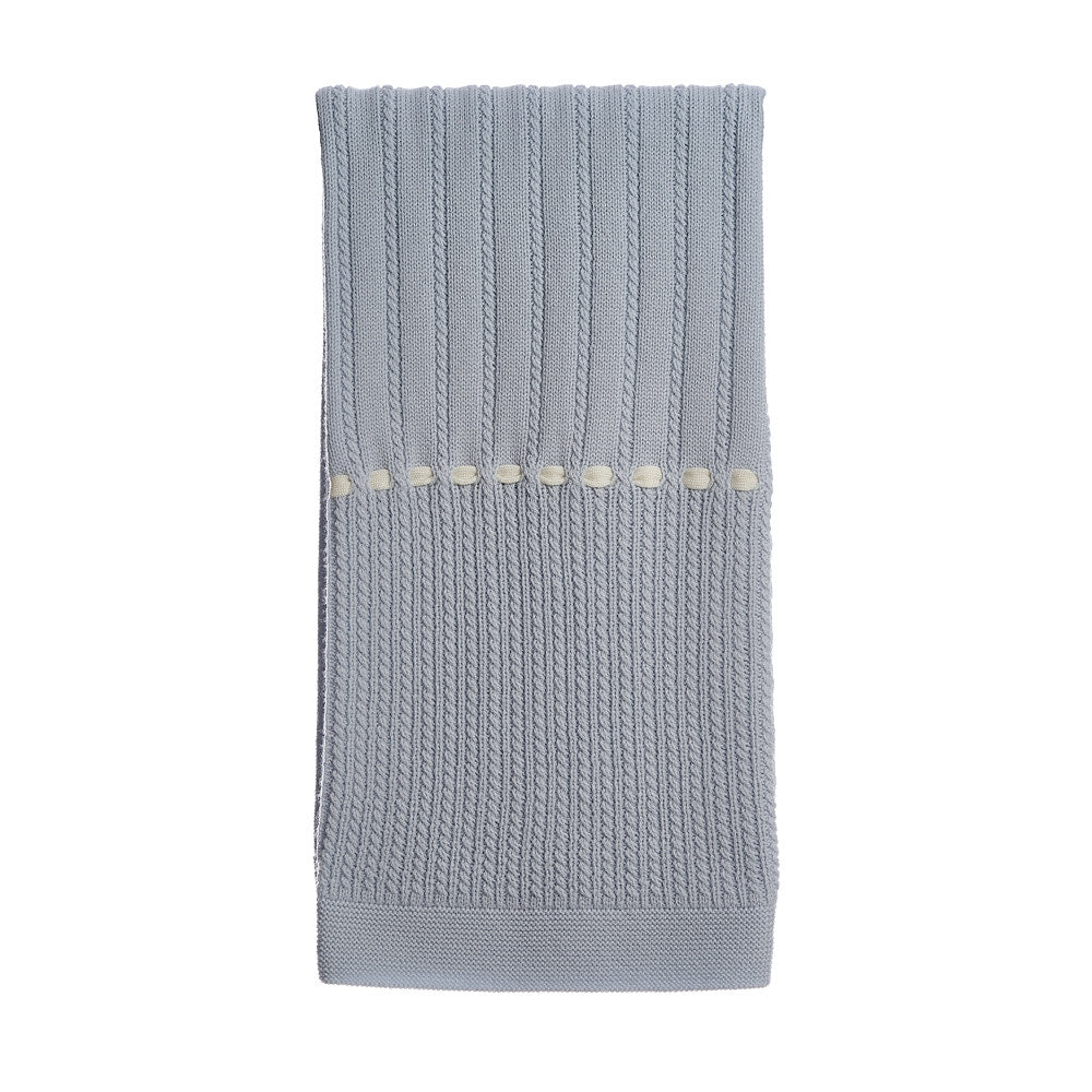 Coperta Neonato Lana Merino 75x95cm - Made in Italy