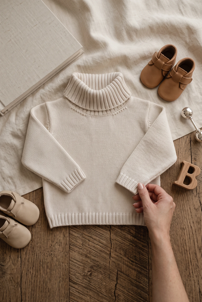 Quilted effect round neck