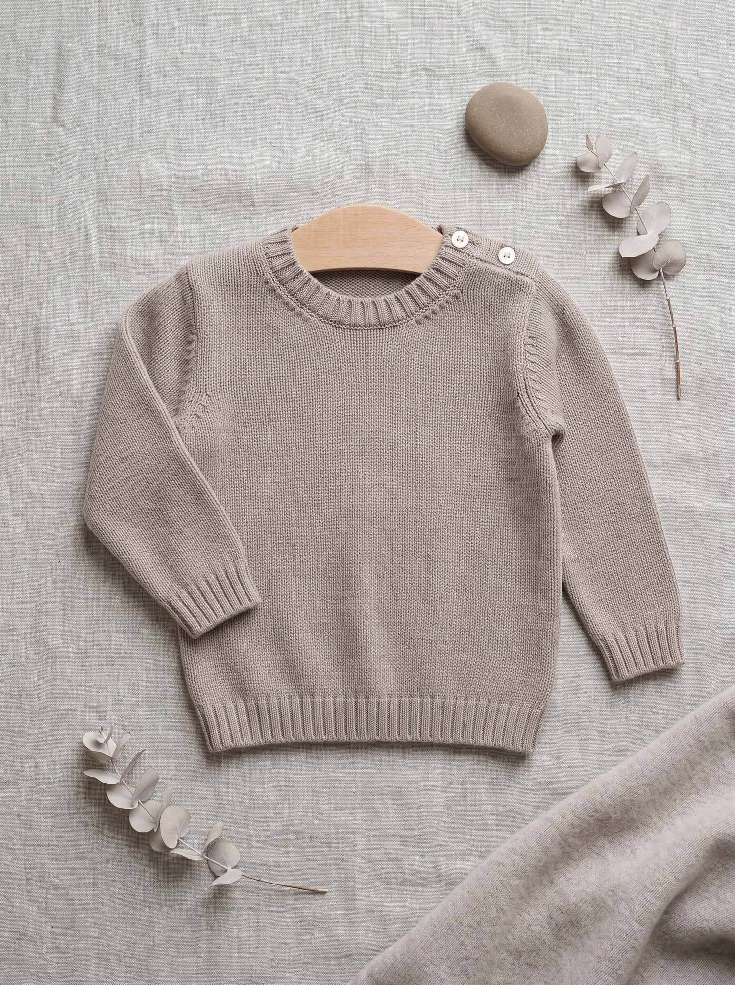 Girocollo bambino in pura lana merino | Made in Italy