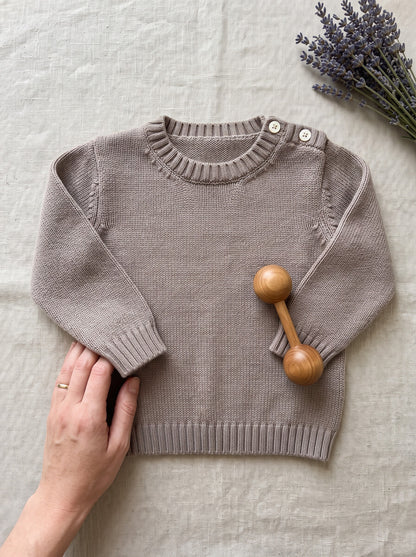 Girocollo bambino in pura lana merino | Made in Italy