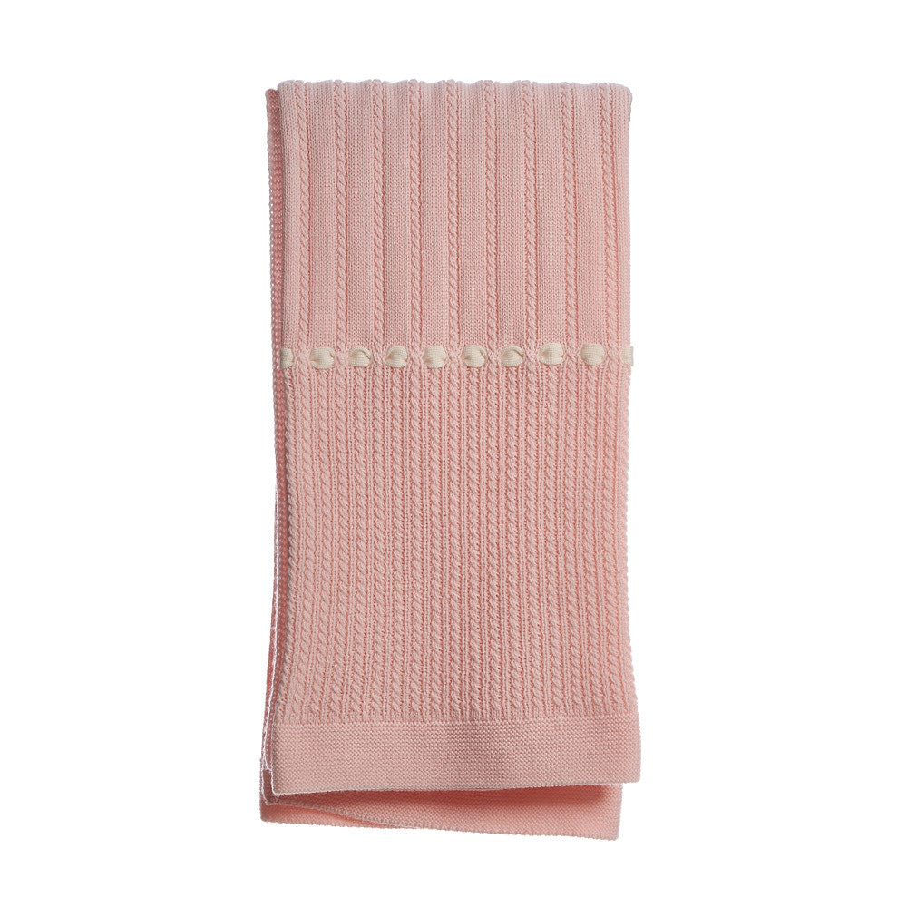 Coperta Neonato Lana Merino 75x95cm - Made in Italy
